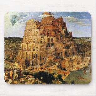 Mousepad "A Torre de Babel" de Pieter Bruegel (cerca de 156