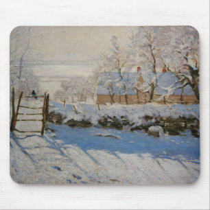 Mousepad A torta do La do Magpie por Claude Monet