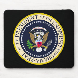 Mousepad A universidade do selo presidencial de Obama