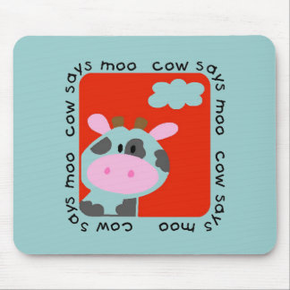 Mousepad A vaca diz o camiseta e os presentes do MOO
