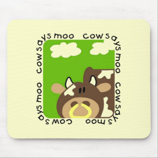Mousepad A vaca diz o camiseta e os presentes do MOO