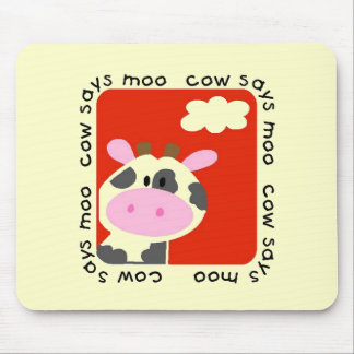 Mousepad A vaca diz o camiseta e os presentes do MOO