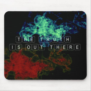 Mousepad A verdade está para fora lá
