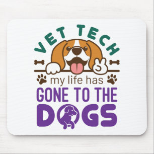 Mousepad A vida do técnico veterinário do Vet Tech foi para
