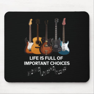 Mousepad A Vida É Cheio De Escolhas Importantes Ao Lover Do