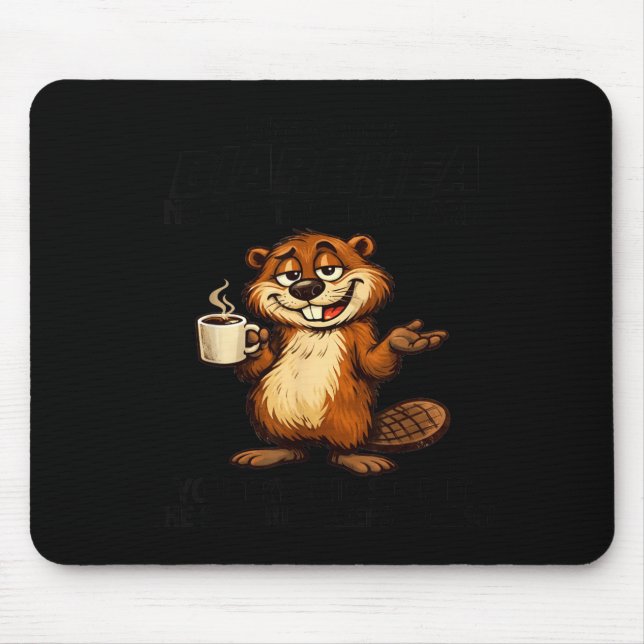 Mousepad A Vida é Como Diarreia, Não Importa Quão Duro Você (Frente)