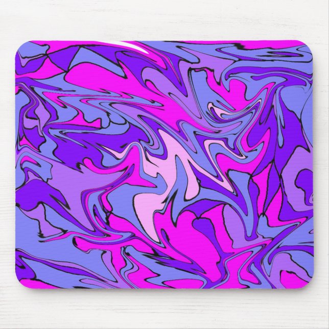 Mousepad A vida é Groovy, homem! Linha Funky retro legal (Frente)