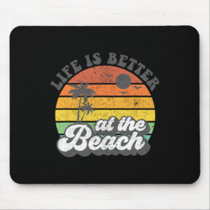Mousepad A Vida É Melhor Nas Férias Do Verão Na Praia