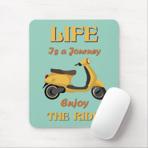 Mousepad A vida é um troço de caminhada