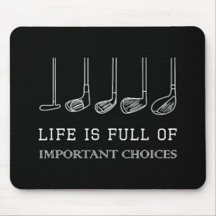 Mousepad A Vida Engraçada É Cheio De Escolhas Importantes G