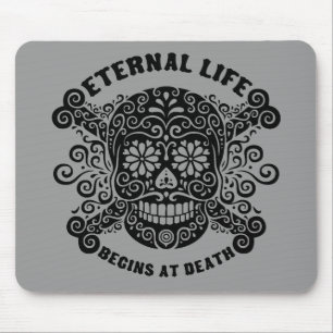Mousepad A vida eterna começa na morte