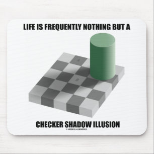 Mousepad A vida não é freqüentemente nada mas uma sombra