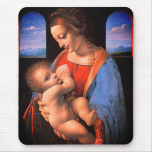 Mousepad A Virgem Maria Aleitando A Criança Cristo-324