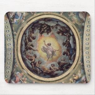 Mousepad A visão de St John em Patmos, 1520-23 (fresco)