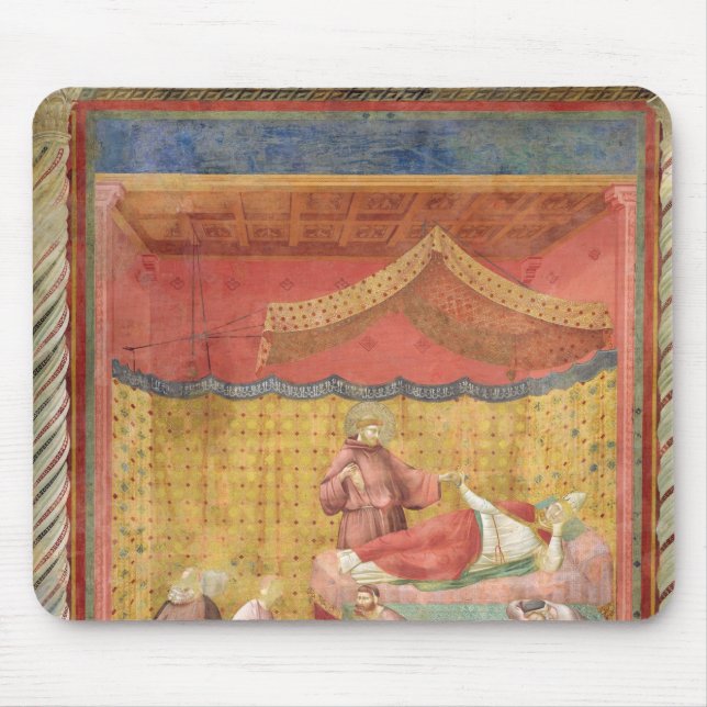 Mousepad A visão do papa Gregory IX 1297-99 (Frente)