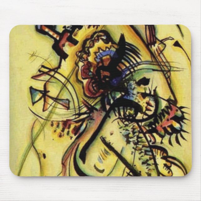 Mousepad À Voz Desconhecida de Kandinsky (Frente)