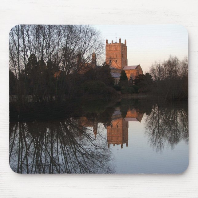 Mousepad Abadia de Mousemat - de Tewkesbury (Frente)
