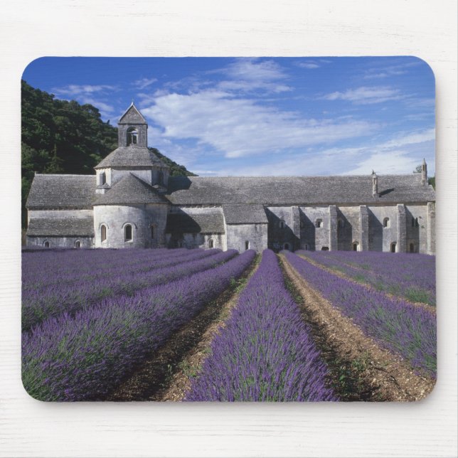 Mousepad Abadia de Senanque, Gordes, Vaucluse, Provença, (Frente)