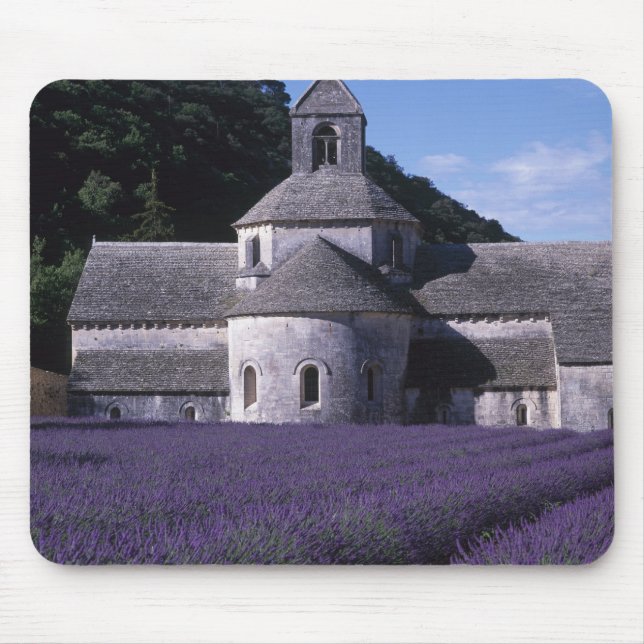 Mousepad Abadia de Senanque, Gordes, Vaucluse, Provença, 2 (Frente)