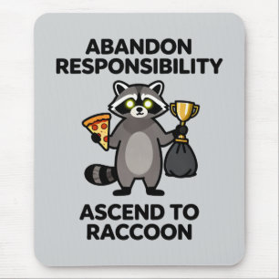 Mousepad Abandonar Responsabilidade Ascender Ao Meme de Gua