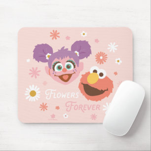 Mousepad Abby Cadabby & Elmo Flores para Sempre
