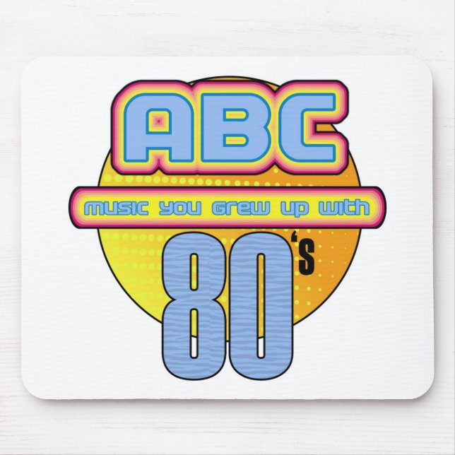 Mousepad abc80s-hires (Frente)