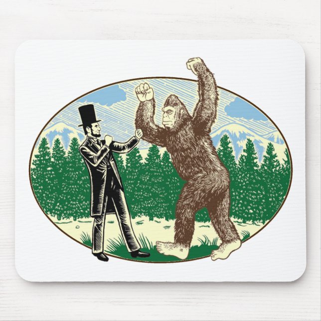 Mousepad ABE LINCOLN: CAÇADOR de SASQUATCH - logotipo (Frente)