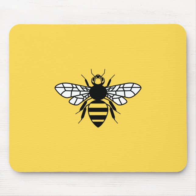 Mousepad Abelha de Manchester (Frente)
