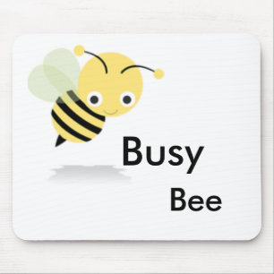 Mousepad Abelha ocupada