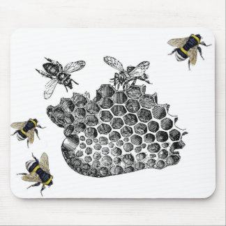 Mousepad Abelhas do vintage