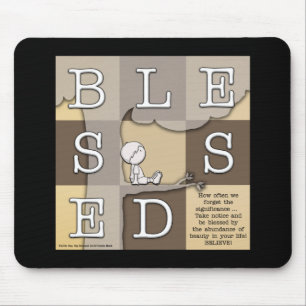 Mousepad Abençoado pela Abundância da Beleza