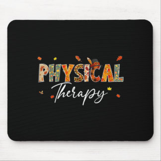 Mousepad Abóbora Terapia Física Engraçada Outono Árvore Que