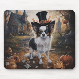 Mousepad Abóboras Papillon Halloween Assustadoras