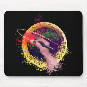 Mousepad Abra a faculdade criadora