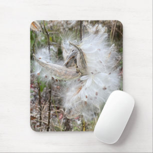 Mousepad Abra Milkweed Pods Sementes de Seda