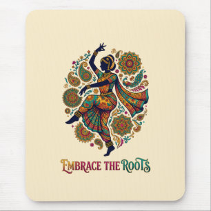 Mousepad Abraçar a Dança das Raízes