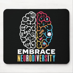 Mousepad Abraçar Design de Neurodiversidade para um Awarene