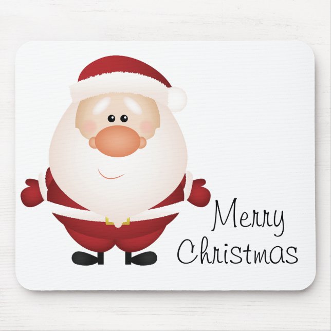 Mousepad Abraços do Pad do Mouse Papai Noel (Frente)