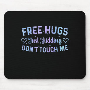 Mousepad Abraços engraçados Citação Meme Abraços Brincadeir