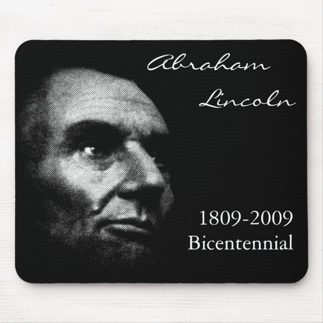 Mousepad Abraham Lincoln (Frente)