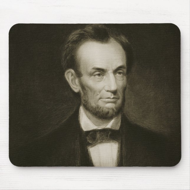 Mousepad Abraham Lincoln, 16o presidente do Stat unido (Frente)