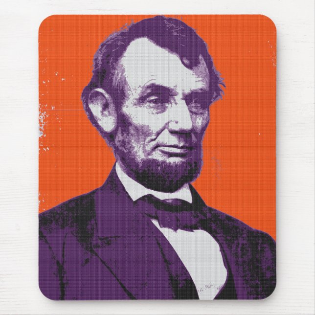 Mousepad Abraham Lincoln alt (Frente)
