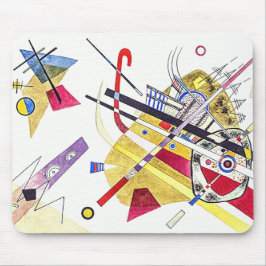 Mousepad Abstração do atordoamento Vintage - Arte Kandinsky
