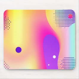 Mousepad Abstract Colorful Pop Art Gradient 