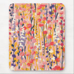Mousepad Abstract Modern Wildflower Floral Botanical Garden<br><div class="desc">A vibrant abstract floral garden with playful wildflowers,  soft botanical shapes,  and expressive textures.</div>