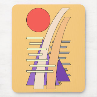 Mousepad Abstract Sun, Shadows, Reflections, and Structures