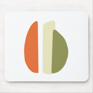 Mousepad abstracto de formas boho