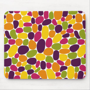Mousepad Abstrato 160417 - Cores de Goma de Vinho
