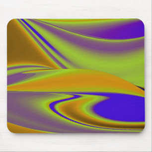 Mousepad Abstrato arco-íris