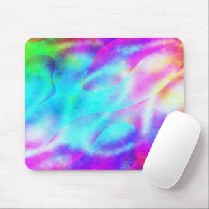 Mousepad Abstrato Arco-íris Design